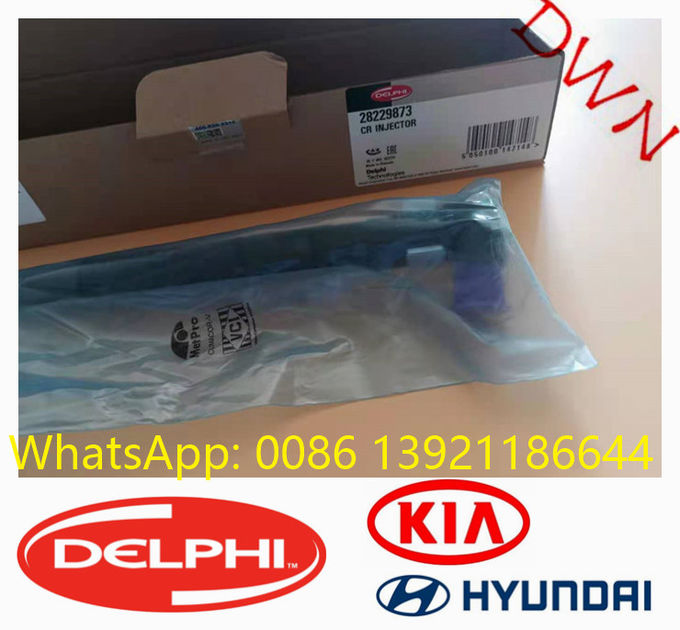 Delphi nuevos 28229873 auténticos originales = inyector común del carril 33800-4A710 para Hyundai KIA 2