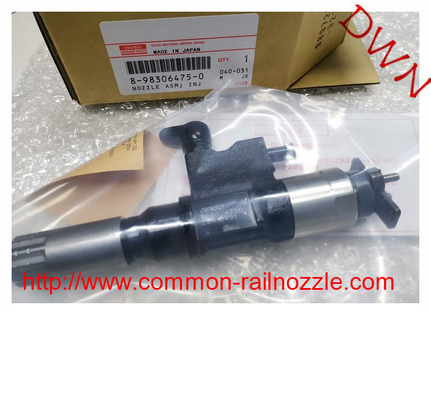 ISUZU 8-98306475-0 Common Rail Fuel Injector Assy Diesel For ISUZU 4HK1 6HK1 Engine